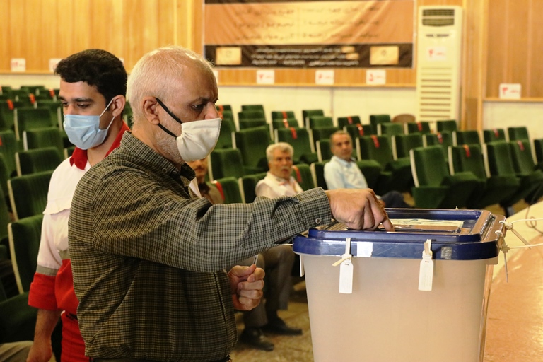 انتخابات مجامع جمعیت هلالاحمر در یزد برگزار شد
